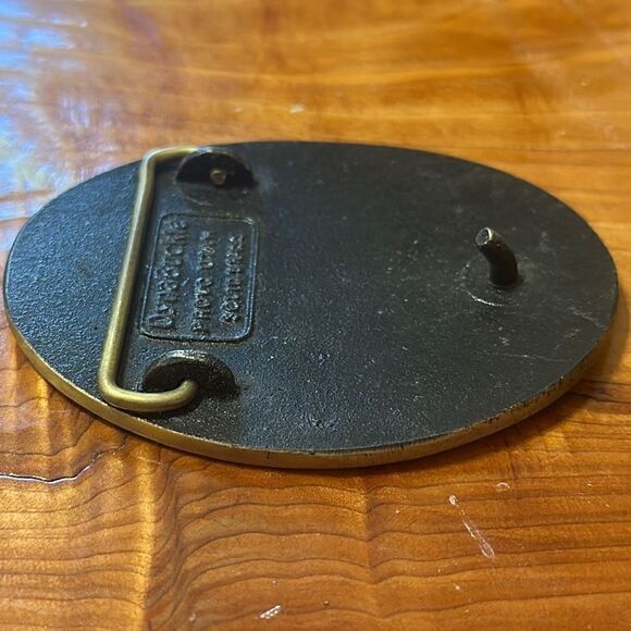 Smith Pacific Steel Dyna Brass Vintage Belt Buckle main image 5